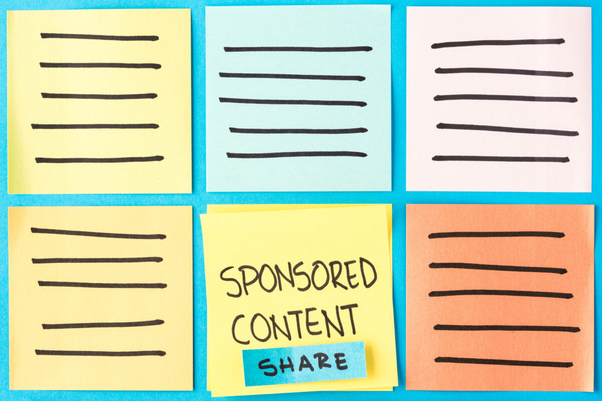 sponsored content
